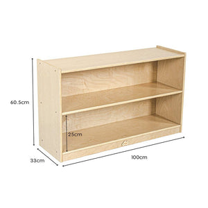 Darrahopens Baby & Kids > Kid's Furniture Jooyes 2 Shelf Wooden Storage Cabinet H60.5cm
