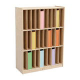 Darrahopens Baby & Kids > Kid's Furniture Jooyes 30 Cubby Vertical File Organiser Storage Cabinet