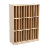 Darrahopens Baby & Kids > Kid's Furniture Jooyes 30 Cubby Vertical File Organiser Storage Cabinet