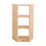 Darrahopens Baby & Kids > Kid's Furniture Jooyes Children Curved Shelf With Open Back - H91cm