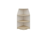 Darrahopens Baby & Kids > Kid's Furniture Jooyes Goteborg Kids 3 Tier Corner Shelf Wooden Storage Cabinet