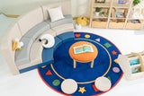 Darrahopens Baby & Kids > Kid's Furniture Jooyes Kids 4 Colour Round Velvet Ottoman Set of 4