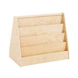 Darrahopens Baby & Kids > Kid's Furniture Jooyes Kids 4 Tier Wooden Display Bookcase - Double Side