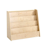 Darrahopens Baby & Kids > Kid's Furniture Jooyes Kids 4 Tier Wooden Display Bookcase - Single Side