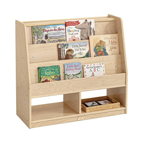 Darrahopens Baby & Kids > Kid's Furniture Jooyes Kids Double Side Wooden Bookcase With Storage