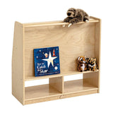 Darrahopens Baby & Kids > Kid's Furniture Jooyes Kids Double Side Wooden Bookcase With Storage