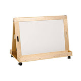 Darrahopens Baby & Kids > Kid's Furniture Jooyes  Kids Magnetic Standing Easel White and Black Board