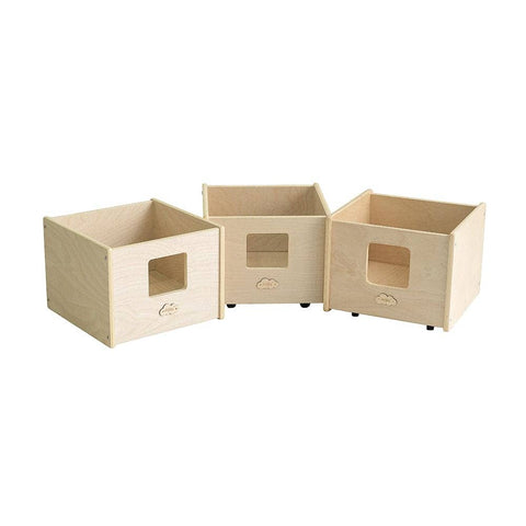 Darrahopens Baby & Kids > Kid's Furniture Jooyes Kids Movable Storage Bins - Set of 3