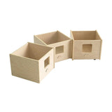 Darrahopens Baby & Kids > Kid's Furniture Jooyes Kids Movable Storage Bins - Set of 3