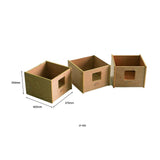 Darrahopens Baby & Kids > Kid's Furniture Jooyes Kids Movable Storage Bins - Set of 3