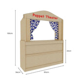 Darrahopens Baby & Kids > Kid's Furniture Jooyes Kids Role Play Puppet Theatre Puppet Stand