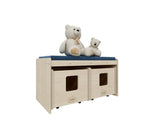 Darrahopens Baby & Kids > Kid's Furniture Jooyes Kids Toy Bench With Storage