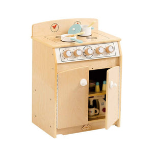 Darrahopens Baby & Kids > Kid's Furniture Jooyes Kids Wooden Play Kitchen Stove - H65cm