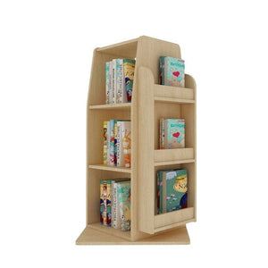 Darrahopens Baby & Kids > Kid's Furniture Jooyes Kids Wooden Revolving Bookcase Bookstand - H100cm