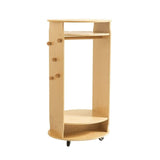 Darrahopens Baby & Kids > Kid's Furniture Jooyes Role Play Costume Dress Up Trolley with Mirror