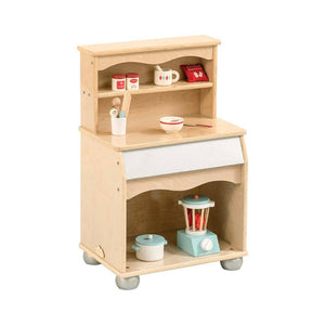 Darrahopens Baby & Kids > Kid's Furniture Jooyes Toddler Play Kitchen Cupboard - H68cm