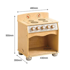 Darrahopens Baby & Kids > Kid's Furniture Jooyes Toddler Play Kitchen Stove - H50cm