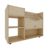 Darrahopens Baby & Kids > Kid's Furniture Jooyes Wooden Art Craft Material Storage Cabinet Trolley