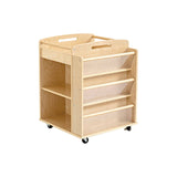 Darrahopens Baby & Kids > Kid's Furniture Jooyes Wooden Art Craft Material Storage Trolley