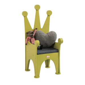 Darrahopens Baby & Kids > Kid's Furniture Jooyes Wooden Kids Chair Crown - Green