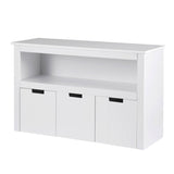 Darrahopens Baby & Kids > Kid's Furniture Keezi Kids Bookshelf 3 Drawers Storage Children Bookcase Toy Organiser Display