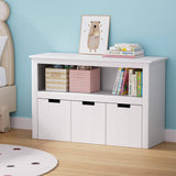 Darrahopens Baby & Kids > Kid's Furniture Keezi Kids Bookshelf 3 Drawers Storage Children Bookcase Toy Organiser Display