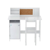 Darrahopens Baby & Kids > Kid's Furniture Keezi Kids Table and Chair Set Children Study Play Toys Desk w/ Cabinet Storage