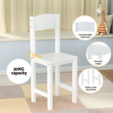 Darrahopens Baby & Kids > Kid's Furniture Keezi Kids Table and Chair Set Children Study Play Toys Desk w/ Cabinet Storage