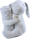 Darrahopens Baby & Kids > Nursing Bubba Blue Grey Soft Cuddles 2Pc Gift Set