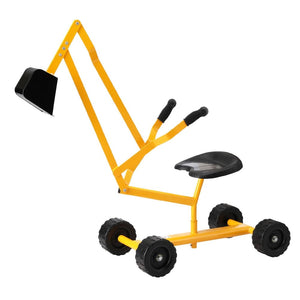 Darrahopens Baby & Kids > Ride on Cars, Go-karts & Bikes Keezi Kids Ride On Car Digger Bulldozer Sandpit Play Toys Rotate Seat Yellow