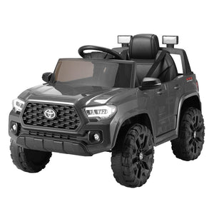Darrahopens Baby & Kids > Ride on Cars, Go-karts & Bikes Kids Electric Ride On Car Toyota Tacoma Off Road Jeep Toy Cars Remote 12V Grey