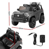 Darrahopens Baby & Kids > Ride on Cars, Go-karts & Bikes Kids Electric Ride On Car Toyota Tacoma Off Road Jeep Toy Cars Remote 12V Grey