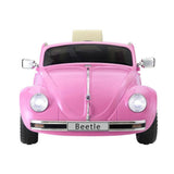 Darrahopens Baby & Kids > Ride on Cars, Go-karts & Bikes Kids Ride On Car Licensed Volkswagen Beetle Electric Toys Horn Remote 6V Pink