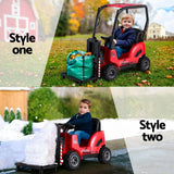 Darrahopens Baby & Kids > Ride on Cars, Go-karts & Bikes Rigo Kids Electric Ride On Car Forklift Loader Toys Cars Horn Remote 12V Red