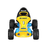 Darrahopens Baby & Kids > Ride on Cars, Go-karts & Bikes Rigo Kids Pedal Go Kart Ride On Toys Racing Car Plastic Tyre Blue