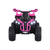 Darrahopens Baby & Kids > Ride on Cars, Go-karts & Bikes Rigo Kids Ride On Car ATV Quad Motorbike Storage Rack Electric Toys 12V Pink