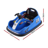 Darrahopens Baby & Kids > Ride on Cars, Go-karts & Bikes Rigo Kids Ride On Car Bumper Kart 6V Electric Toys Cars Remote Control Blue