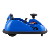 Darrahopens Baby & Kids > Ride on Cars, Go-karts & Bikes Rigo Kids Ride On Car Bumper Kart 6V Electric Toys Cars Remote Control Blue