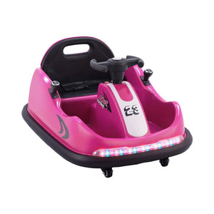 Darrahopens Baby & Kids > Ride on Cars, Go-karts & Bikes Rigo Kids Ride On Car Bumper Kart 6V Electric Toys Cars Remote Control Pink