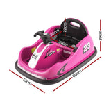 Darrahopens Baby & Kids > Ride on Cars, Go-karts & Bikes Rigo Kids Ride On Car Bumper Kart 6V Electric Toys Cars Remote Control Pink