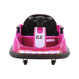 Darrahopens Baby & Kids > Ride on Cars, Go-karts & Bikes Rigo Kids Ride On Car Bumper Kart 6V Electric Toys Cars Remote Control Pink