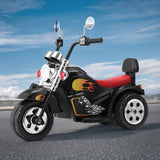 Darrahopens Baby & Kids > Ride on Cars, Go-karts & Bikes Rigo Kids Ride On Car Motorcycle Motorbike Electric Toys Horn Music 6V Black