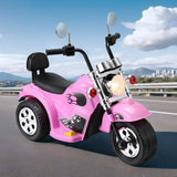 Darrahopens Baby & Kids > Ride on Cars, Go-karts & Bikes Rigo Kids Ride On Car Motorcycle Motorbike Electric Toys Horn Music 6V Pink