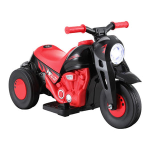 Darrahopens Baby & Kids > Ride on Cars, Go-karts & Bikes Rigo Kids Ride On Car Motorcycle Motorbike with Bubble Maker Electric Toy 6V Red