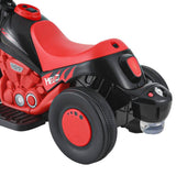 Darrahopens Baby & Kids > Ride on Cars, Go-karts & Bikes Rigo Kids Ride On Car Motorcycle Motorbike with Bubble Maker Electric Toy 6V Red