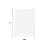 darrahopens Baby & Kids > Toys 5 pack of 20x30cm Artist Blank Stretched Canvas Canvases Art Large White Range Oil Acrylic Wood