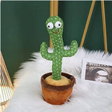 Darrahopens Baby & Kids > Toys Gominimo Dancing Cactus Plush Toy Electronic Shake with Battery Operated Green