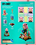 Darrahopens Baby & Kids > Toys Kalos 31cm Anya Forger Face Changing Building Block Figure Spy X Family