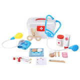 Darrahopens Baby & Kids > Toys Keezi Kids Doctor Nurse Medical Case Pretend Play Set Stethoscope Medicine Toys