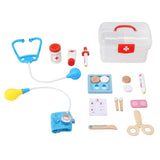 Darrahopens Baby & Kids > Toys Keezi Kids Doctor Nurse Medical Case Pretend Play Set Stethoscope Medicine Toys